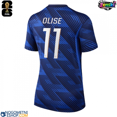 Ženski Nogometni dresi Francija Michael Olise #11 Domači SP 2026 Kratek Rokav